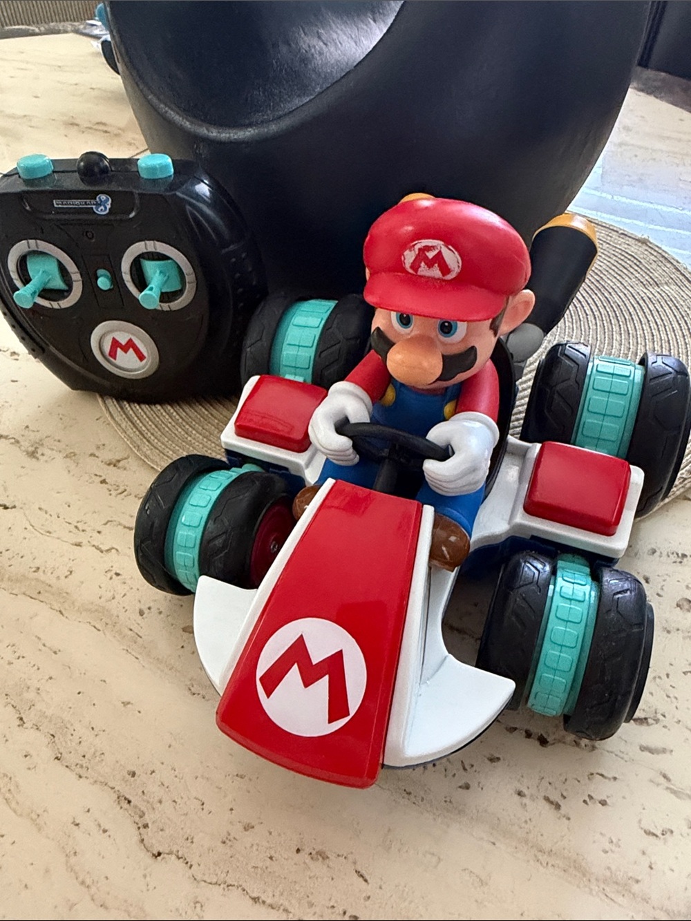 Super Mario Bros. Mario Remote Control Kart Toy Needs Batteries